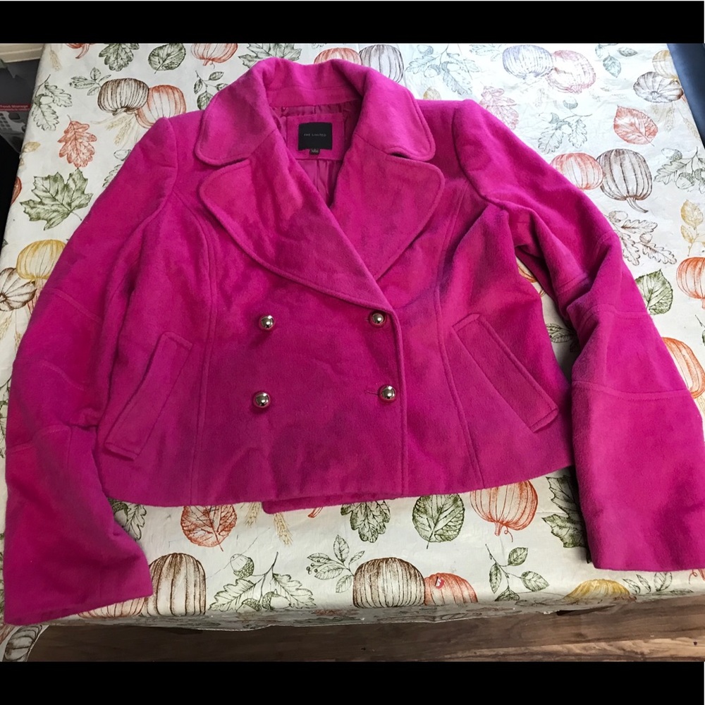 The Limited cropped pea coat